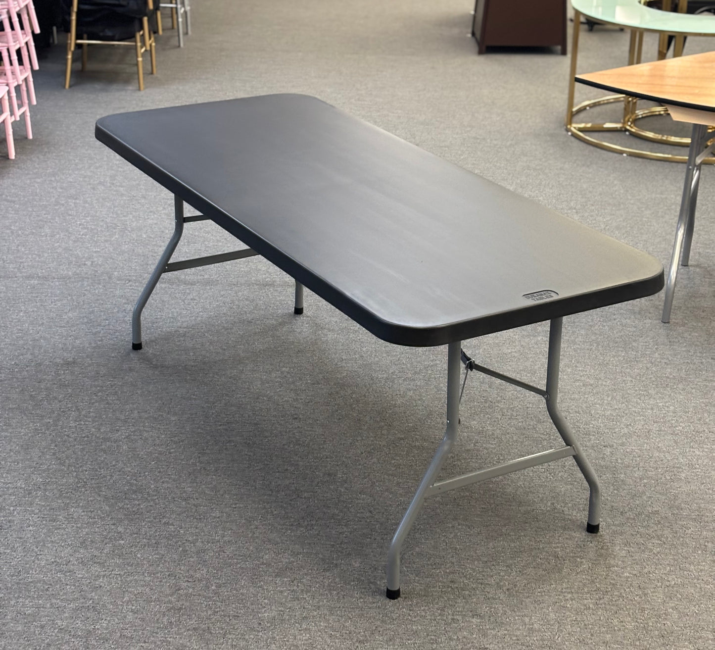 Duramax Pro - Plastic Rectangular Table 6FT - Black