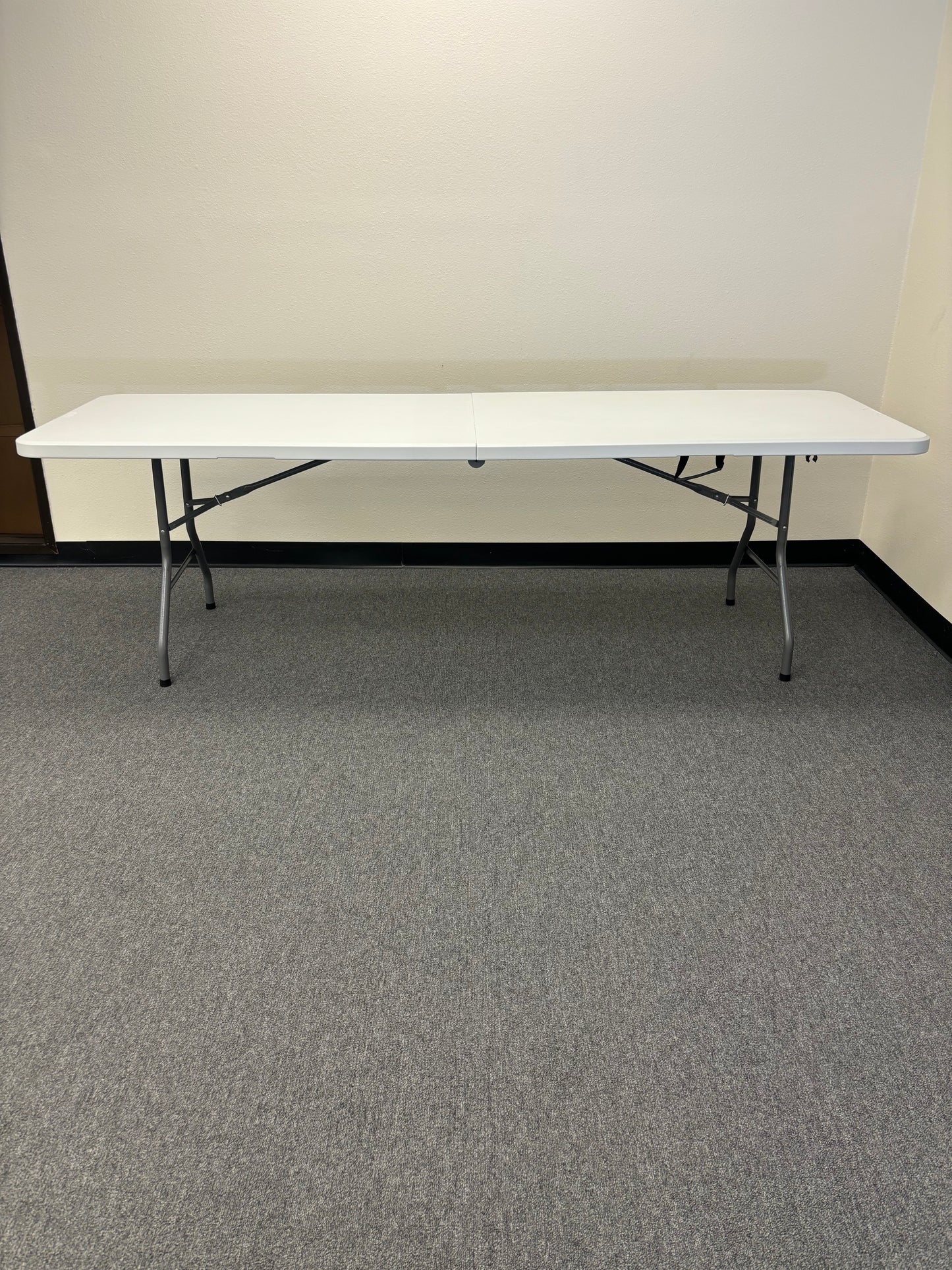 8 FT - Plastic Rectangular Table (Foldable)