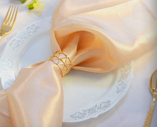 Napkin Ring - # F (Gold)