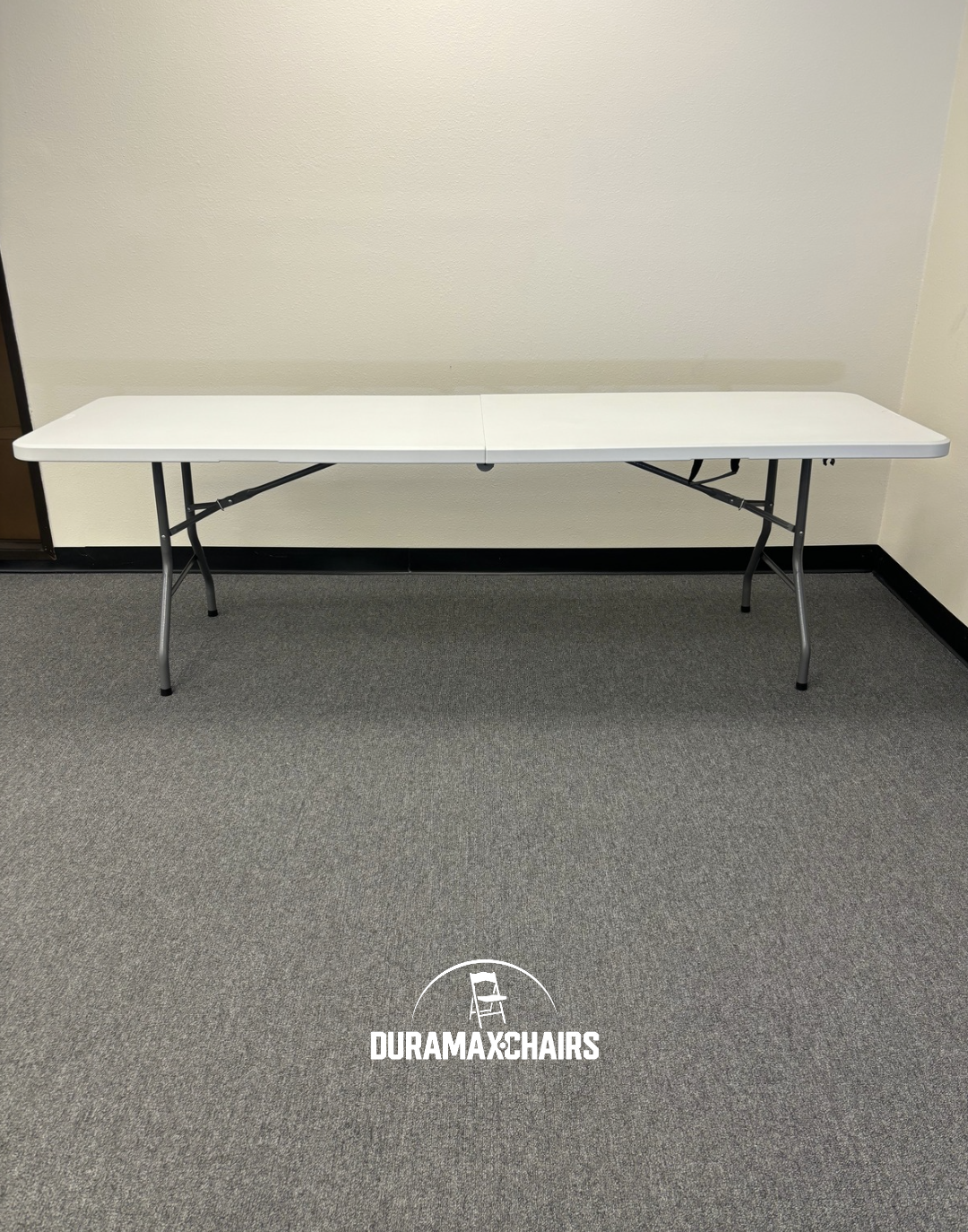 8 FT - Plastic Rectangular Table (Foldable)