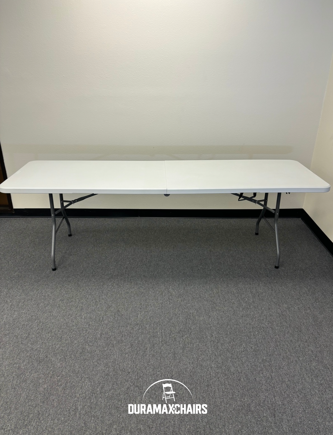 8 FT - Plastic Rectangular Table (Foldable)