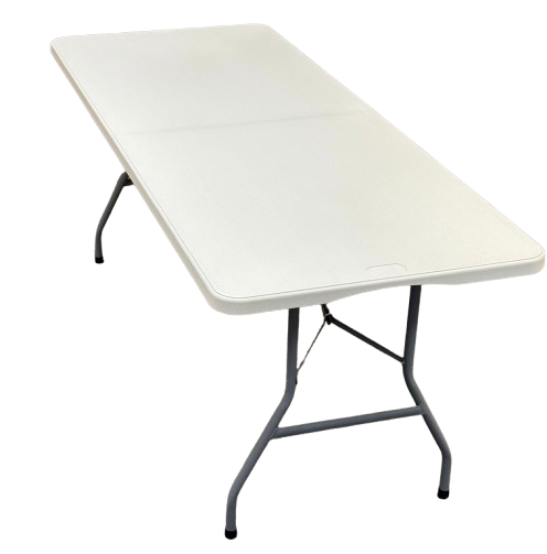6FT DuramaxPRO Plastic bi-fold table