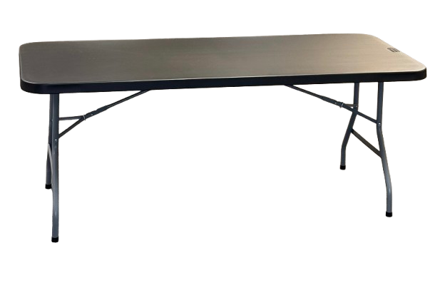 Duramax Pro - Plastic rectangular table 6FT - Black