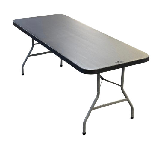 Duramax Pro - Plastic rectangular table 6FT - Black
